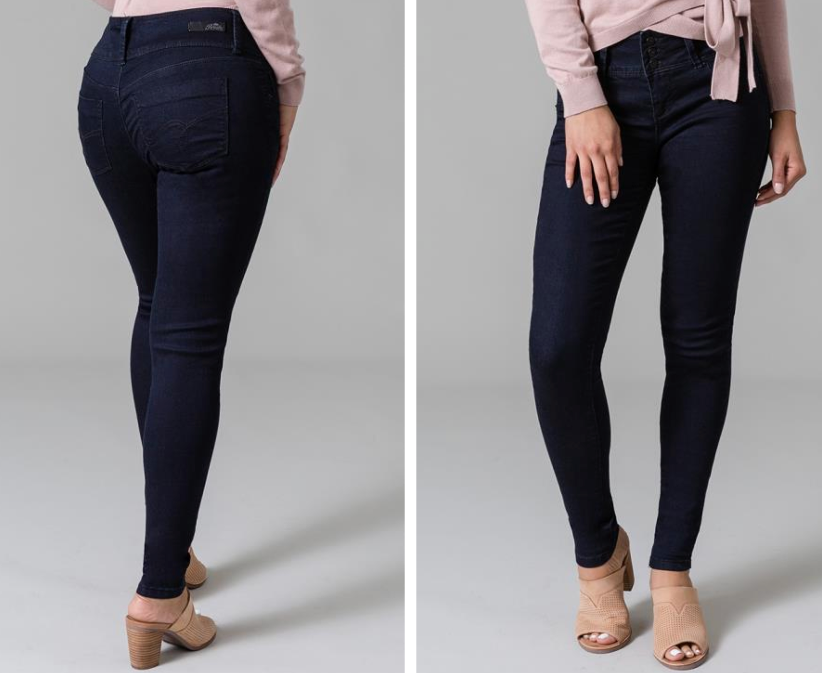 Tummy Control Ultra Dark Wash Skinny Jeans