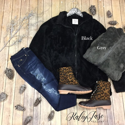 Soft Faux Fur Jacket